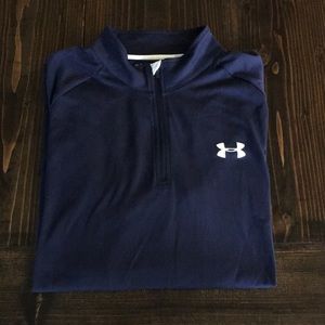 Under Armour Heatgear Longsleeve 1/4 Zip- Men’s LG